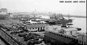 099- Alger- Le port- 1897- CDHA